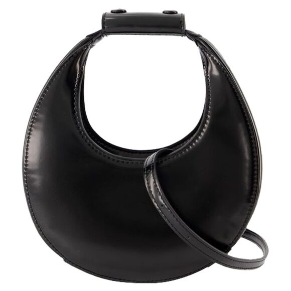 Staud Handbags - Good Night Moon Purse - Staud - Leather - Black